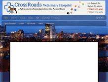 Tablet Screenshot of crossroadsvethosp.com